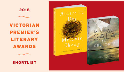 Melanie Cheng and Michael Sala Shortlisted for Vic Prem’s Literary Award for Fiction