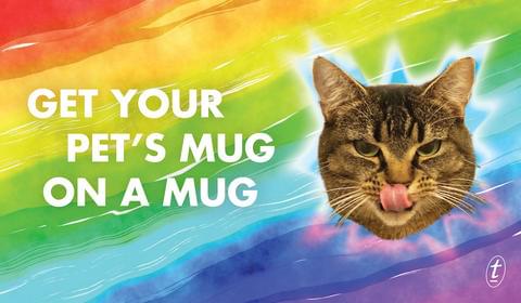 Get your pet’s mug on a mug: giveaway plus an extract!