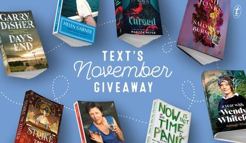 November New Books and Giveaway