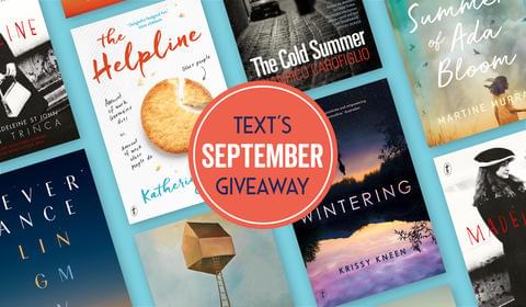 Text’s New September Books and Giveaway