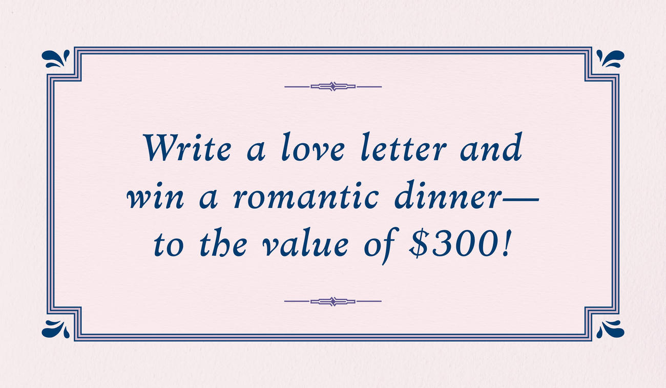 February Love-letter Competition