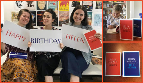 Happy Birthday Helen! And how to win a signed set of Helen Garner books.