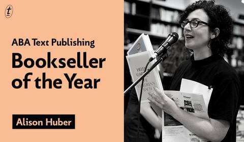 Just a Moment with A Book: Catching Up with ABA/Text Bookseller of the Year, Alison Huber