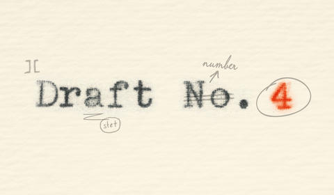 Draft No. 4 is  a masterclass in writing. Read an excerpt.