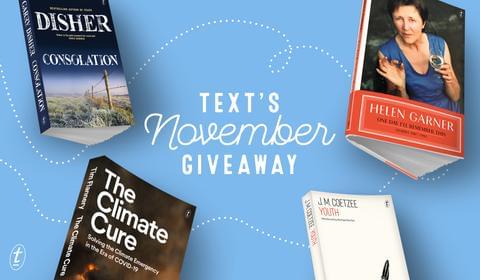 November New Books and Giveaway