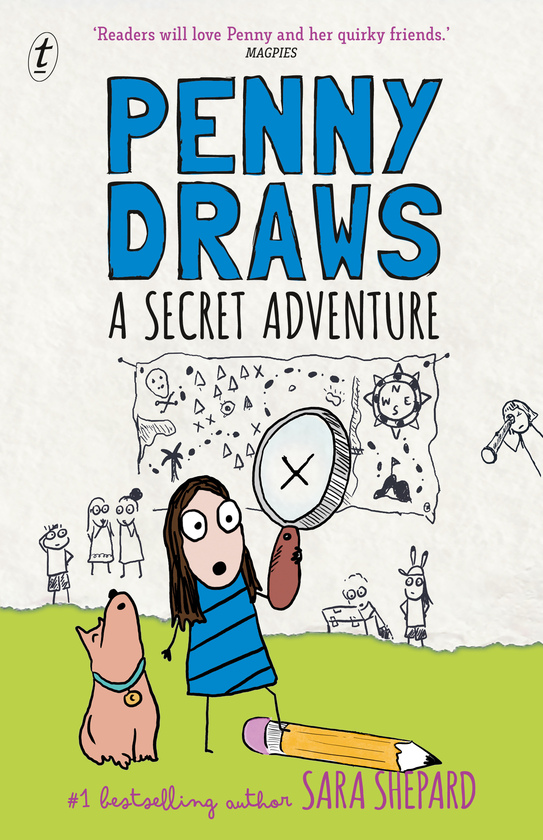 Penny Draws a Secret Adventure