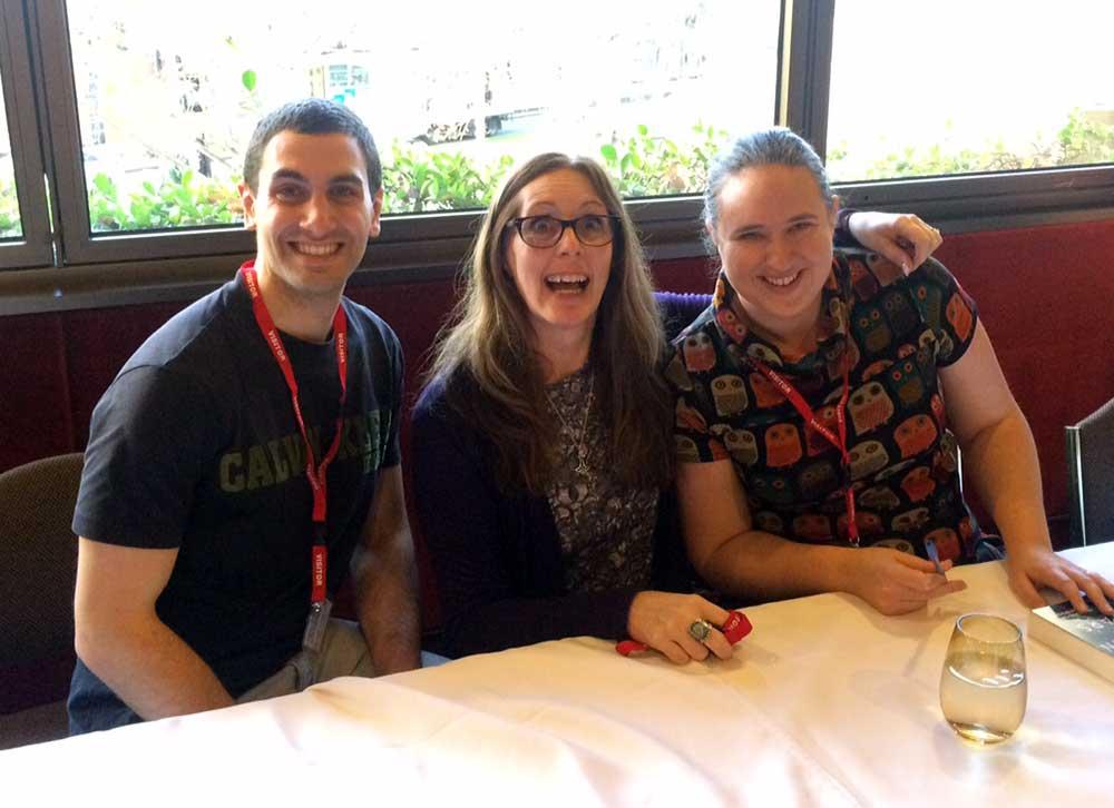 Will Kostakis, Laurie Halse Anderson and Amie Kaufman