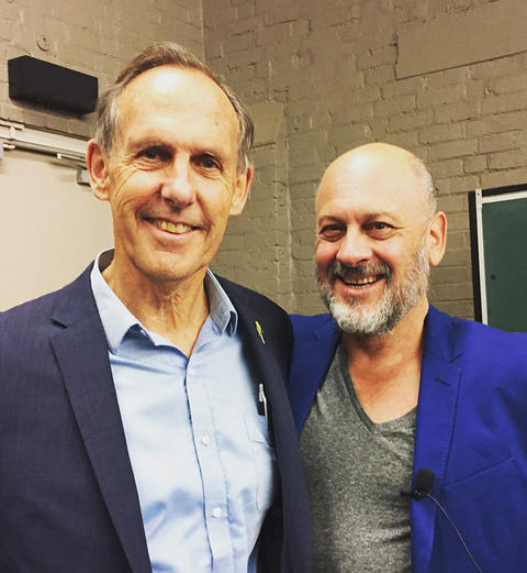 Bob Brown and Tim Flannery